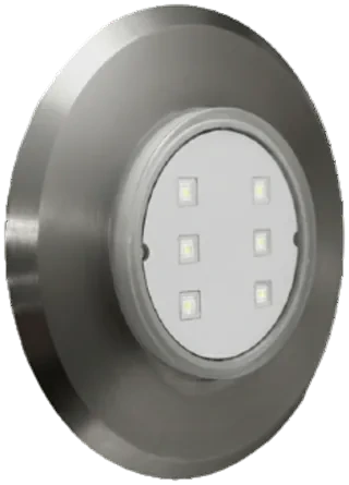 Luminária de piscina Sodramar LED THIN RGB Inox