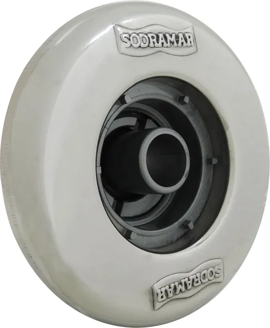 Dispositivo de retorno Pratic 50 mm com aro inox da Sodramar